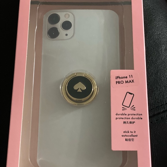 Kate Spade Iphone 11 Pro Max Comold Case with Ring stand - Picture 4 of 7